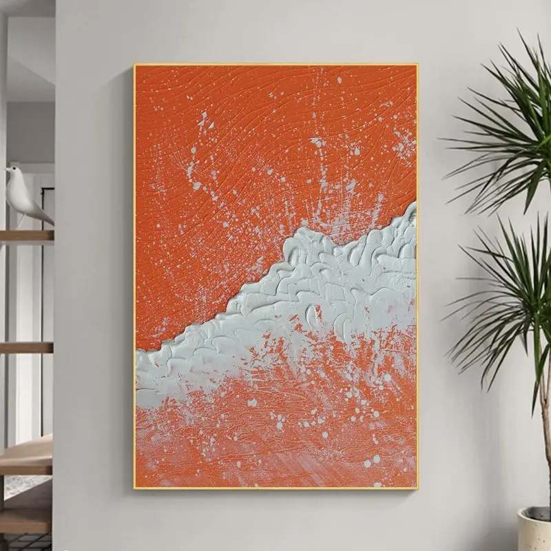 100% dipinto a mano modern ocean wave 3d texture disegni opera d'arte dipinti ad olio astratti originali su tela cina