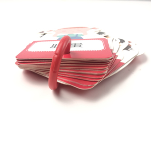 ABC & éducatifs Chinois rond jeu de cartes flash anglais l'alphabétisation des enfants éducatifs flash jeux de cartes - Product Image 4
