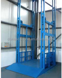 長持ちする500-3000KGカスタマイズサイズ産業用リフティング機器カーゴリフト油圧ガイドレールチェーンリフト - Product Image 5