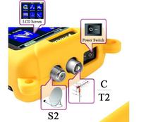 Mètre de recherche de satellite VF-6800/VF-6800P prenant en charge DVB-T2/DVB S2/DVBC Combo Mètre de recherche de satellite pour récepteur de télévision par satellite Tuner DVB T2