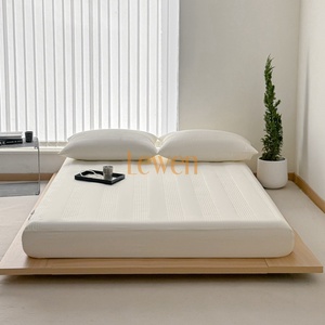 Housse de <span class=keywords><strong>matelas</strong></span> matelassée de luxe unie, respirante et lavable toutes saisons - Product Image 1