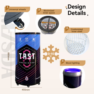 Meisda SC77Y Giảm Giá Mạnh Thùng Làm Mát Bia Cho Bữa Tiệc 77L Thiết Bị Làm Lạnh Đồ Uống Có Bánh Xe Điện - Product Image 4