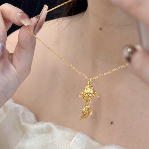 สร้อยคอคอปกปลาคราฟสุดหรูรุ่นใหม่ BZ00087 - Product Image 4