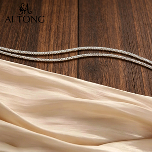 Bracelets de cheville à double chaîne personnalisés en gros, bijoux d'été pour femmes, idéaux pour les mariages, les fêtes et les vacances - Product Image 4