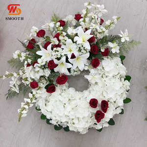 SMOOTH - Decoración Funeraria Personalizada, Corona Floral para Ataúd, Guirnalda de Flores de Condolencia - Product Image 3