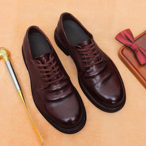 Grande Promotion 2025 – Bottines Chelsea Classiques pour Hommes en Cuir Véritable Imperméable, Style Britannique Montant, pour Affaires, Courtes et Brillantes - Product Image 4