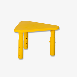 Triangle Kids Plastic Table and <b>Chairs</b> Set Toddler Home Furniture Lightweight Durable Playroom <b>Study</b> Dining - Product Image 1