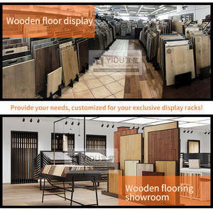 Espositore in legno personalizzabile con ripiani regolabili in legno appeso - Product Image 2