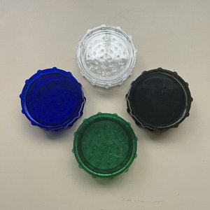 Trituratore per Erbe in Plastica Trasparente Durevole, Utensile Promozionale con Denti Piatti per Macinare, Frantumatore di Tabacco, Modello IGOMYQ01 Marca Keyi - Product Image 2