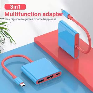 อะแดปเตอร์แปลง USB C เป็น HDTV 3 in 1 ฮับ Type-C เป็นสาย HDTV รองรับความละเอียด 4K พร้อมพอร์ต PD 100W สำหรับเชื่อมต่ออุปกรณ์ - Product Image 2