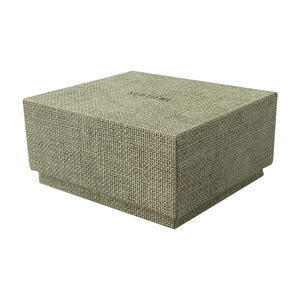 Soporte de fábrica estuches de regalo de marca algodón y lino fuera de cartón dentro de proveedor de embalaje ZY para contenedores de joyería artesanal - Product Image 4