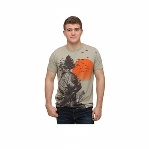 Camisetas de hombre para venta en línea 100% algodón de alta calidad camisetas en blanco personalizadas camisetas gráficas de gran tamaño para hombre - Product Image 1