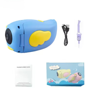 Dễ thương chim 2-inch IPS trẻ em máy ảnh kỹ thuật số 1080p Video máy quay phim 180 góc rộng <span class=keywords><strong>Flash</strong></span> Bộ nhớ trẻ mới biết đi món quà sinh nhật cho trẻ em - Product Image 2