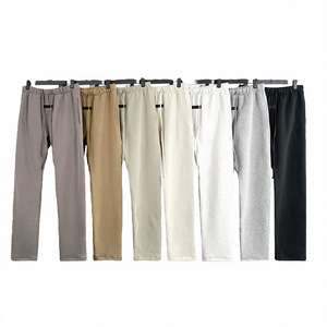 Pantalones Caqui de Alta Calidad para Hombre, Cintura Alta, Corte Recto, Ajustados, Casuales, Elásticos, Vintage, de Lana - Product Image 3