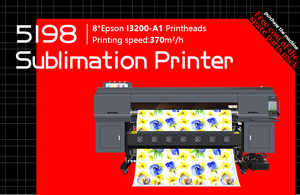 Support technique Imprimante à sublimation grand format 1.9m 8pcs Original I3200 Machine de transfert de chaleur à colorant - Product Image 2
