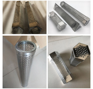Tube filtrant perforé en acier inoxydable 304 316 sur mesure, soudé en spirale, à trous ronds, pour le contrôle du sable et la filtration des puits d'eau - Product Image 5