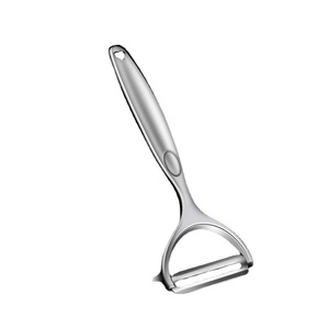 Éplucheur de fruits en acier inoxydable avec lame tranchante pour la cuisine, outil domestique pour éplucher les pommes de terre et les melons - Product Image 4