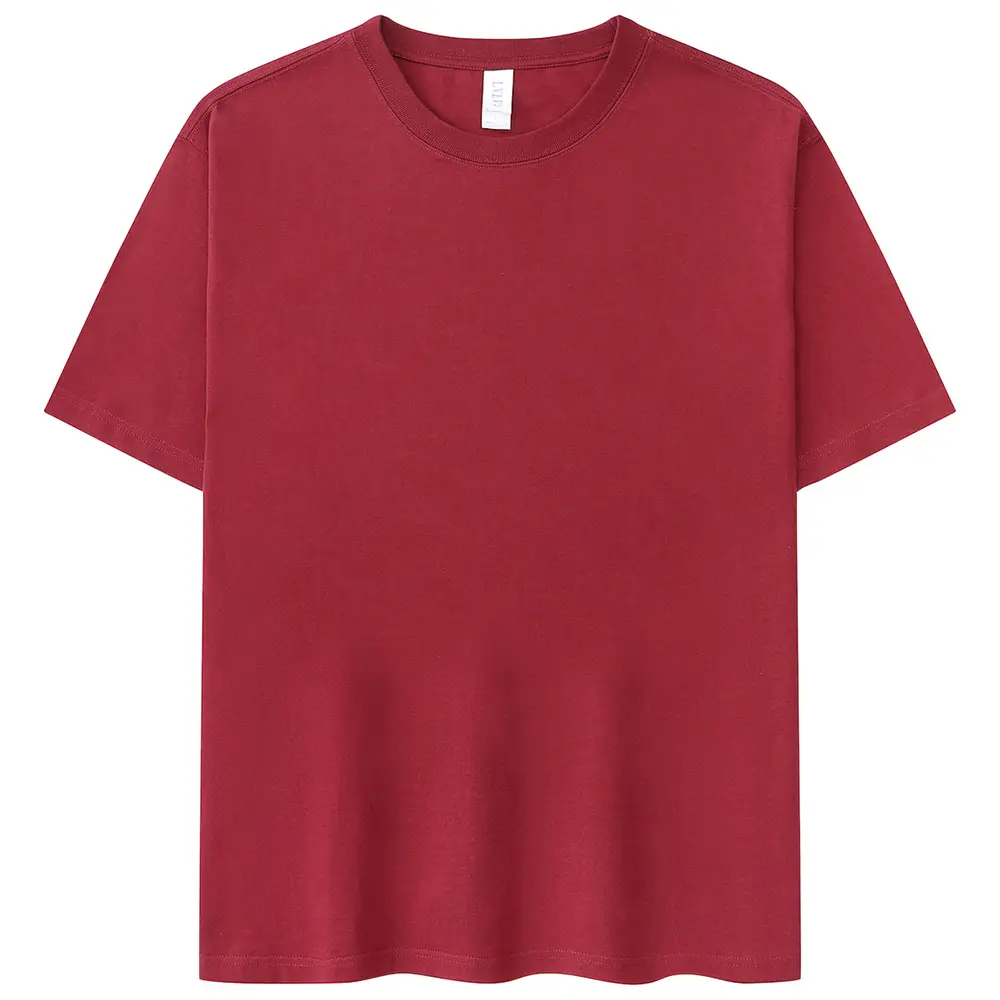 Benutzer definierte eigene LOGO 230GSM Übergroße Street Wear Siebdruck kausale Kleidung weiches Gefühl 100% Baumwolle Herren T-Shirts