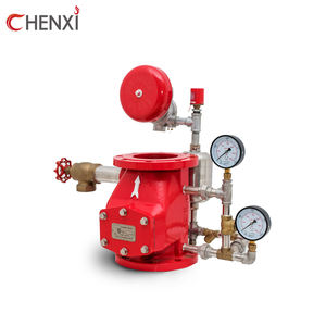 วาล์วตรวจสอบระบบเตือนภัยดับเพลิงแบบร่องหรือแบบมีหน้าแปลน ได้รับการรับรองมาตรฐาน UL FM - Product Image 3