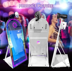 Instante Selfie cabina de impresión quiosco Photomaton con <span class=keywords><strong>espejo</strong></span> y pantalla táctil Lcd - Product Image 3