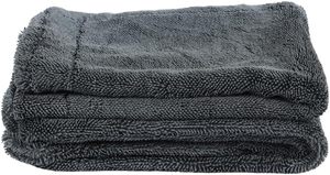 1400gsm Woven <b>Microfiber</b> Quick-Dry Auto Detailing <b>Cloth</b> 60*90cm Square Twisted Loop Care Car Wash Towel Soft for Car <b>Cleaning</b> - Product Image 5