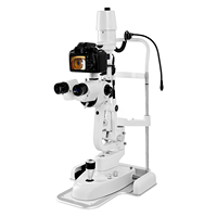 Aist Optics Lampe à fente numérique galiléenne optique de haute qualité Cinq étapes Grossissement LED Équipement d'ophtalmologie LS-5Dx