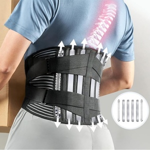 Phổ trở lại thẳng nén làm việ<span class=keywords><strong>c</strong></span> eo bảo vệ thắt lưng sacral hỗ trợ vành đai - Product Image 1