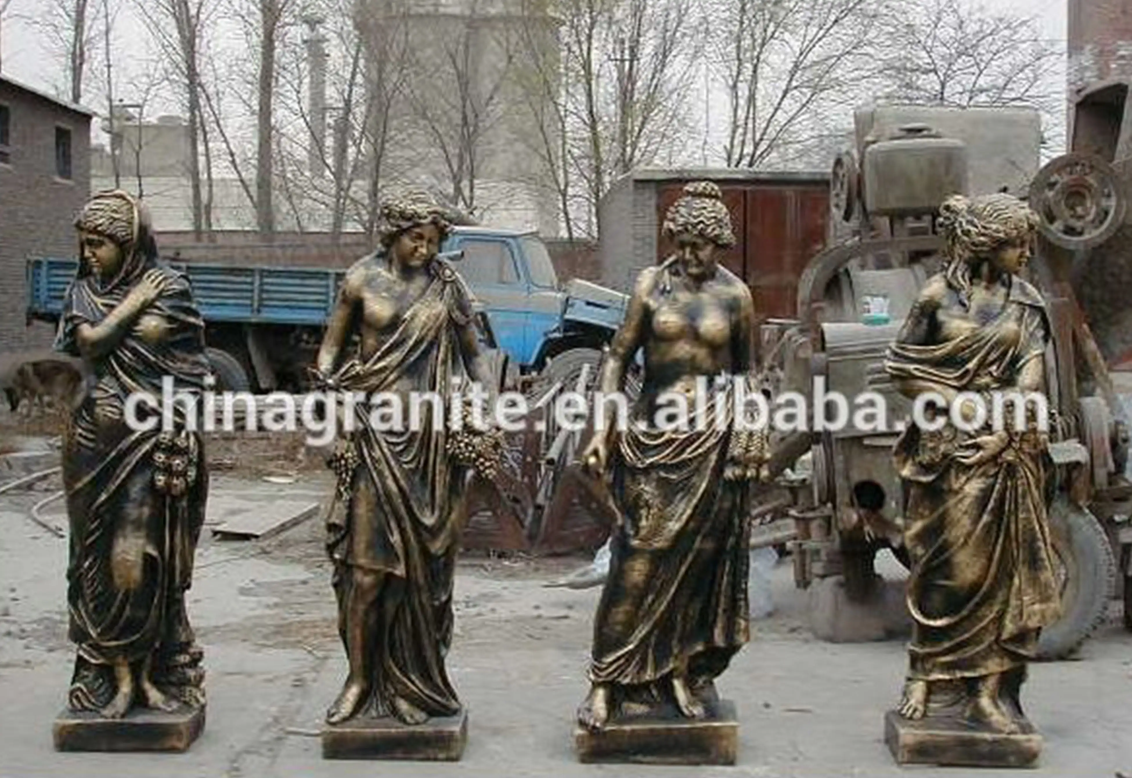 Bahçe dekor yaşam boyutu bronz heykel hayvan heykeli satılık