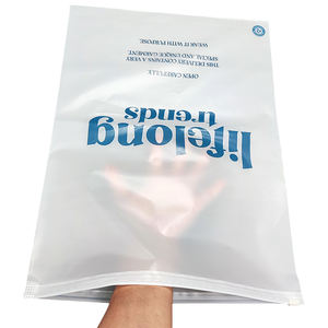 Sacs personnalisables réutilisables, sachets à fermeture éclair, biodégradables, pour la livraison de vêtements, 100% unités - Product Image 6