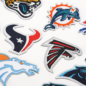 אמריקאי כדורגל nfl ספורט רקום צוות רקום עם גב ברזל על גב - Product Image 5