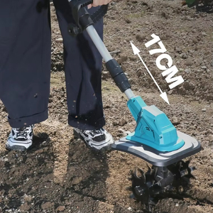 Mini Cultivador <span class=keywords><strong>con</strong></span> Motor a Batería de Iones de Litio, Aporcador de Suelo, Ligero, Pequeño, Eléctrico, para Uso Doméstico - Product Image 6