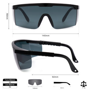 Occhiali di Sicurezza Antigraffio Protezione Occhi Logo Personalizzato Occhiali Protettivi Industriali Ansi Z87.1 Occhiali di Sicurezza per Lavoro - Product Image 3