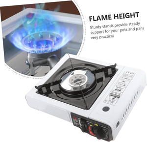 High Quality Portable Butane Iron Manual Single Burner Camping <b>Gas</b> Stove with <b>Ignition</b> 2.5KW Power Double Sealed Valve Safety - Product Image 4