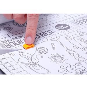 Couverture de <span class=keywords><strong>livre</strong></span> autocollante en plastique CPP, protecteur de <span class=keywords><strong>livre</strong></span> transparent imperméable écologique, film de protection de <span class=keywords><strong>livre</strong></span> durable et réutilisable - Product Image 2