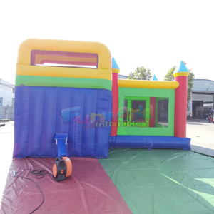 Commercial grade kids party jumpers combo bounce <b>house</b> <b>inflatable</b> bouncy castle with slide - Product Image 4