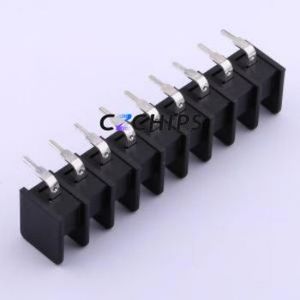 DBT30R-9.5-9P-BK-P Barrier Terminal Block Bent Lead Through Hole,P=9.5mm Connector - Product Image 2