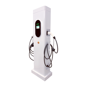 7kW * 2/11kW * 2/22kW * 2 Dual Gun per auto caricabatteria veloce AC EV stazione di ricarica a pavimento 14kw 22kW 44kW - Product Image 3