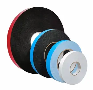 waterproof double sided foam mounting tape supplier strong adhesion acrylic PE and EVA foam glazing adhesive tape