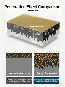 <span class=keywords><strong>Pasta</strong></span> Impermeabilizante Transparente Sólida Phoenix Lion, Anti-Fugas para Baño, Cocina, Balcón, Paredes Exteriores, Aplicación con Brocha - Product Image 5