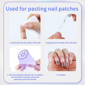 Mini Lampe LED Lotus pour Ongles, Lampe UV de Bureau Réglable pour Séchage Rapide du Gel, Séchoir à Ongles pour Salon et Manucure à Domicile - Product Image 5