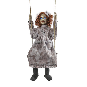 Decoración Eléctrica Giratoria <span class=keywords><strong>de</strong></span> <span class=keywords><strong>Halloween</strong></span> para Niñas, Serie <span class=keywords><strong>de</strong></span> Terror para Casa Embrujada, Accesorios para Niños - Product Image 1
