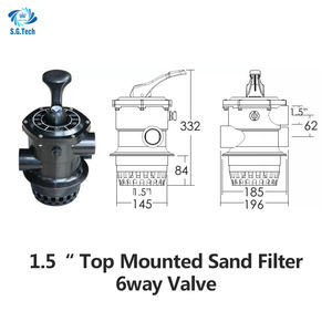 Válvula <span class=keywords><strong>de</strong></span> Control <span class=keywords><strong>de</strong></span> 6 Vías <span class=keywords><strong>de</strong></span> Alta Calidad <span class=keywords><strong>de</strong></span> 1.5/2 Pulgadas, Cabezal <span class=keywords><strong>de</strong></span> Filtro <span class=keywords><strong>de</strong></span> Arena para <span class=keywords><strong>Piscina</strong></span> <span class=keywords><strong>de</strong></span> Montaje Superior - Product Image 6