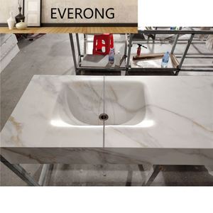 EV Đá Nhân Tạo linh hoạt sứ slab chìm nhiệt uốn cong thiêu kết Đá rửa lưu vực - Product Image 6