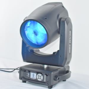 Luz Móvil de Cabeza con Haz de 650W 540 °   Iluminación de Escenario DMX512 con Rotación de 1-15Hz, Estroboscópica de <span class=keywords><strong>13</strong></span> Colores y 14 Gobos para Conciertos de DJ - Product Image 3