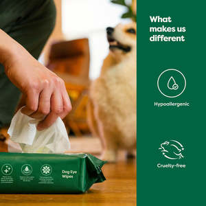 Eco-friendly orgânicos não tecidos descartáveis <span class=keywords><strong>Pet</strong></span> <span class=keywords><strong>Wet</strong></span> <span class=keywords><strong>Wipes</strong></span> para Eco-friendly Grooming Paw Ear Eye <span class=keywords><strong>Cleaning</strong></span> para cães e gatos - Product Image 3