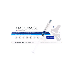 HADURAGE 3ml 90mg Gel injectable médical à l'<span class=keywords><strong>acide</strong></span> <span class=keywords><strong>hyaluronique</strong></span> de sodium, produit de <span class=keywords><strong>comblement</strong></span> dermique pour les articulations du genou, <span class=keywords><strong>prix</strong></span> d'usine, distribution en gros - Product Image 4