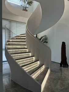 高度なカスタマイズが可能なプライベートラグジュアリー螺旋階段、モダンな室内デザインメーカー - Product Image 2
