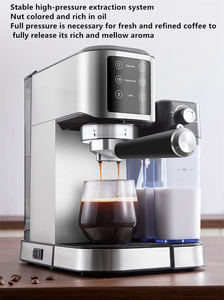 Machine à Café Espresso Professionnelle en Acier Inoxydable 20 BARS Électrique Portable avec Lance Vapeur pour Lait - Product Image 6