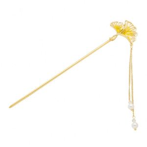 Elegant Chinese Style Hair Accessories Vintage <b>Spring</b> Flower Element Hairpins Light Luxury Tassel Hair Stick for Women Girls - Product Image 4