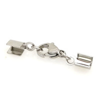 Résultats de bijoux de mode en gros crochets en acier inoxydable fermoir pince de homard pour collier bracelet